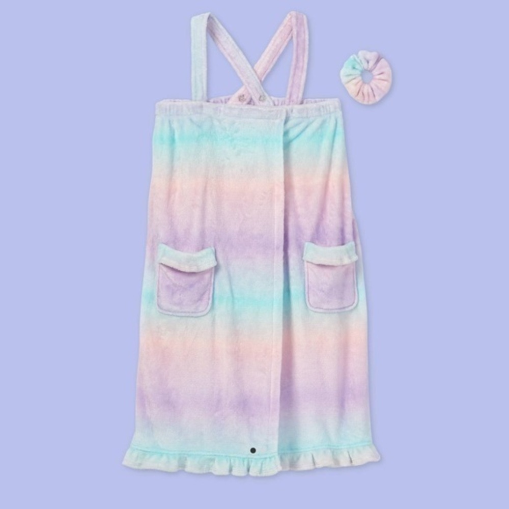 💋 Rainbow 🌈 Ombré Spa robe towel